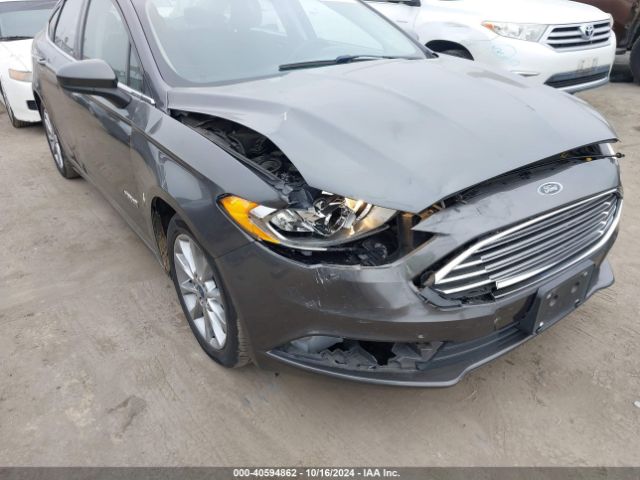 3FA6P0LU2HR384854 Ford Fusion Hybrid Se