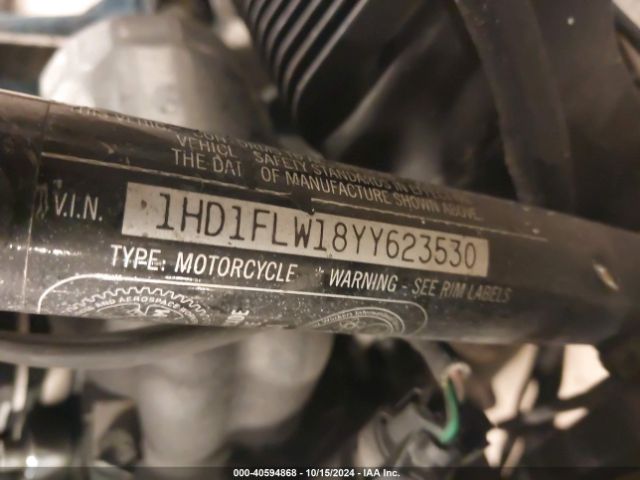 2000 HARLEY-DAVIDSON FLHTCUI 1HD1FLW18YY623530 Photo 9