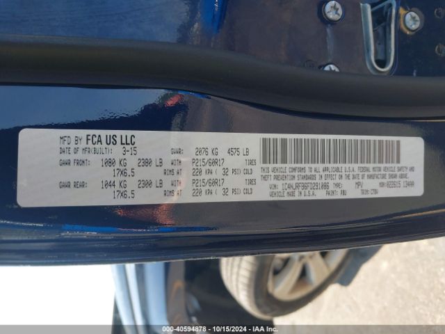 1C4NJRFB6FD291086 Jeep Patriot Latitude