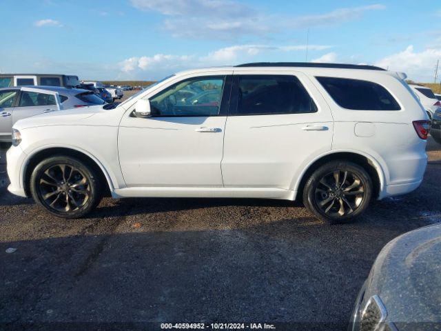 1C4RDHDG7KC622694 Dodge Durango Gt Plus Rwd
