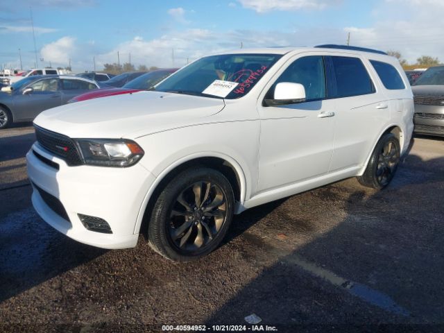1C4RDHDG7KC622694 Dodge Durango Gt Plus Rwd