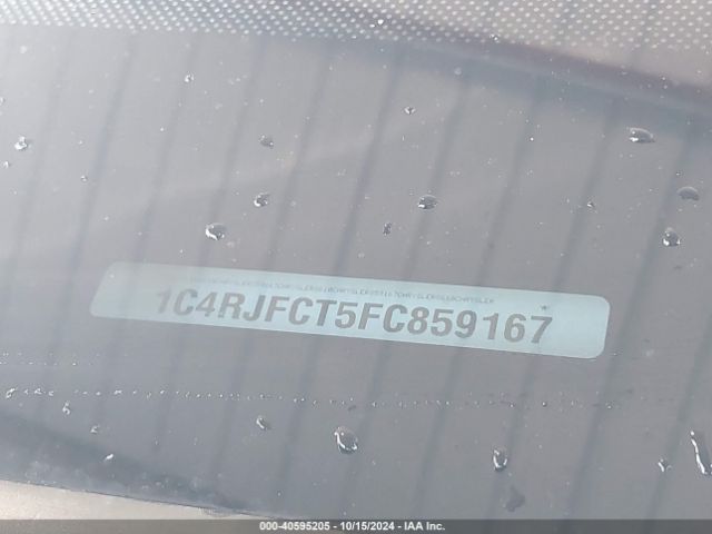 1C4RJFCT5FC859167 Jeep Grand Cherokee Overland