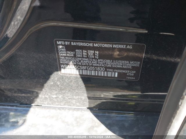 WBA4A5C58FG051830 BMW 428 Gran Coupe