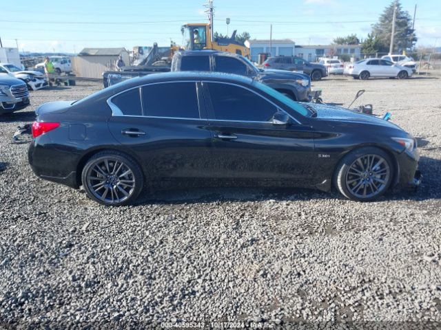 JN1FV7AP1GM421490 Infiniti Q50 3.0t Red Sport 400