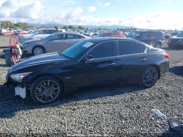 JN1FV7AP1GM421490 Infiniti Q50 3.0t Red Sport 400