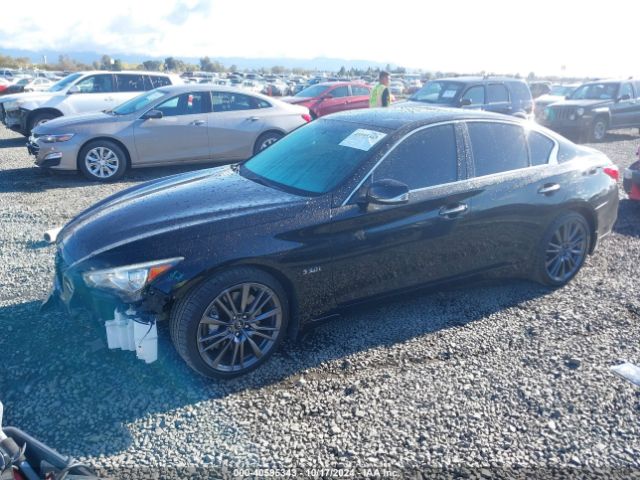 JN1FV7AP1GM421490 Infiniti Q50 3.0t Red Sport 400