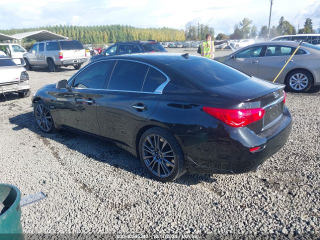 JN1FV7AP1GM421490 Infiniti Q50 3.0t Red Sport 400