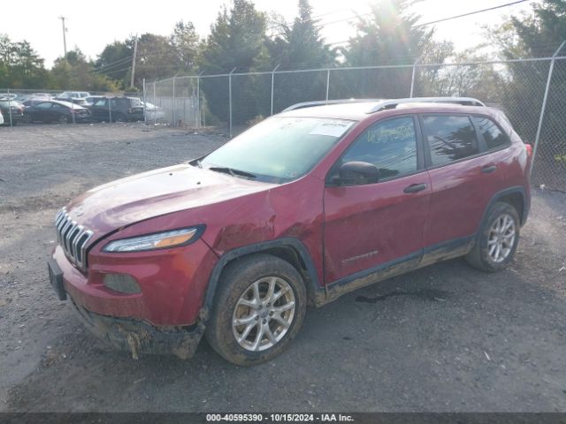 1C4PJLAB9HW507386 Jeep Cherokee Sport Fwd