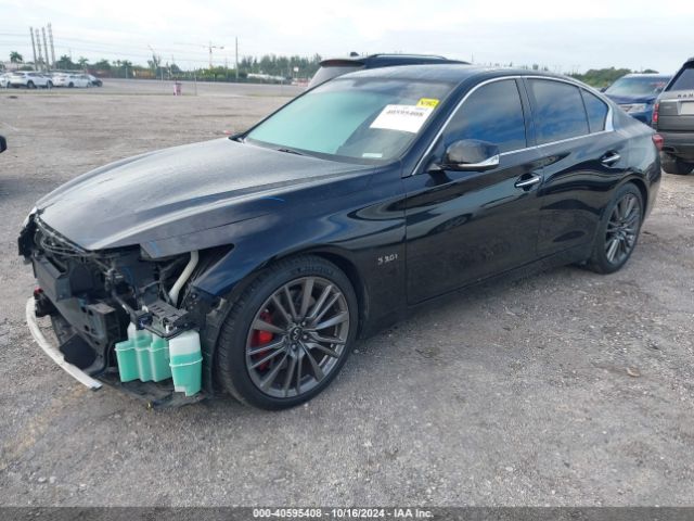 JN1FV7APXKM780152 Infiniti Q50 3.0t Red Sport 400