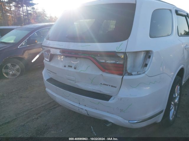 1C4RDJDG8GC433549 Dodge DURANGO LIMITED