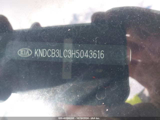 KNDCB3LC3H5043616 KIA NIRO FE
