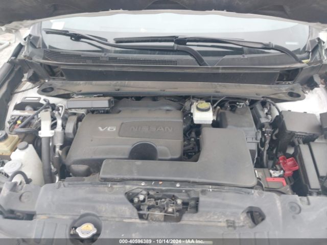 5N1DR2CN8LC611600 Nissan Pathfinder Sl 2wd