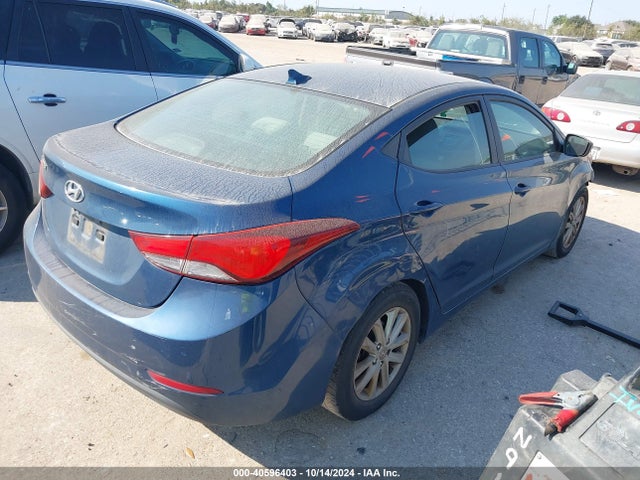 Hyundai ELANTRA SE 2014 KMHDH4AEXEU158546 Image 4