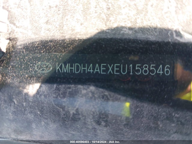 Hyundai ELANTRA SE 2014 KMHDH4AEXEU158546 Image 9