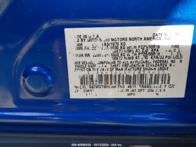 2015 MITSUBISHI OUTLANDER SPORT 4A4AP3AUXFE054039 Photo 8