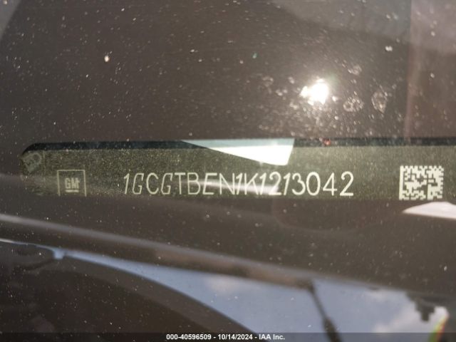 1GCGTBEN1K1213042 Chevrolet Colorado Wt