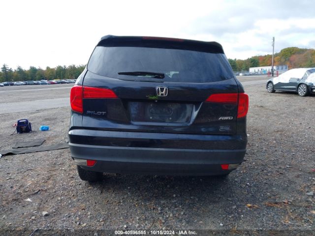 5FNYF6H50GB019387 Honda Pilot Ex-l