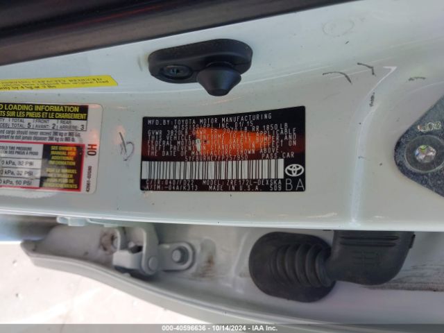 5YFBURHE7FP257950 Toyota Corolla L/le/le Pls/prm/s/s Pls