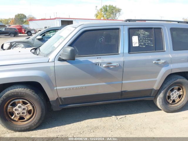 1C4NJPBA4HD131289 Jeep Patriot Sport Fwd