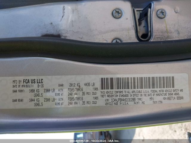 1C4NJPBA4HD131289 Jeep Patriot Sport Fwd
