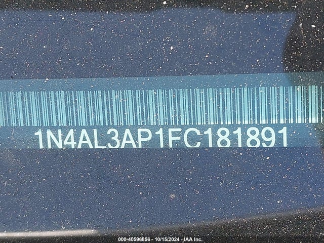 Nissan Altima 2.5 Sv 2015 1N4AL3AP1FC181891 Image 17