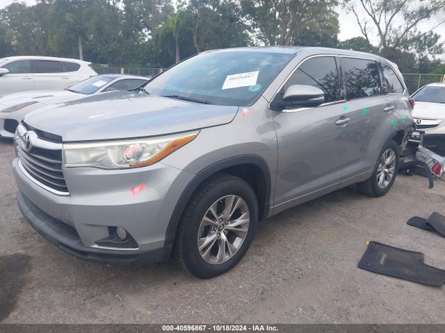 Toyota Highlander Le Plus V6 2016 5TDZKRFH8GS179768 Image 2