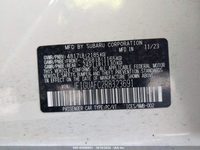 JF1GUAFC2R8323691 Subaru Impreza Sport 5-door