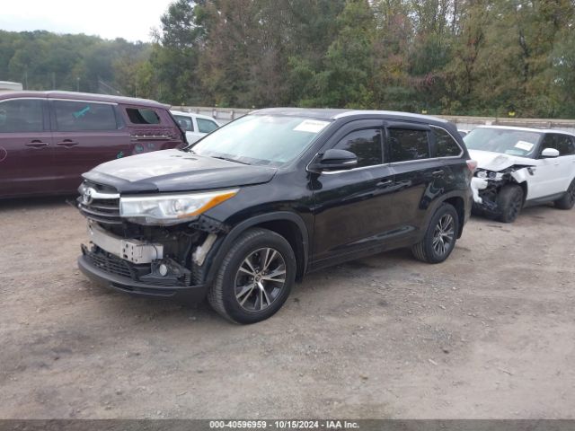 5TDJKRFH2GS236172 Toyota Highlander Xle V6
