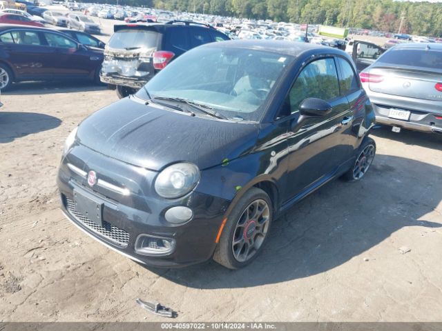 2013 FIAT 500 3C3CFFBR0DT744575 Photo 1