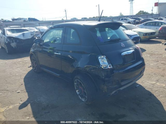 2013 FIAT 500 3C3CFFBR0DT744575 Photo 2
