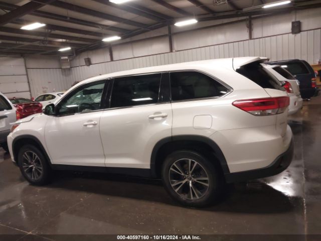 5TDZZRFH5KS303774 Toyota Highlander Le