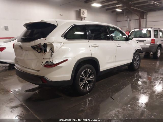 5TDZZRFH5KS303774 Toyota Highlander Le