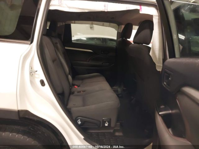 5TDZZRFH5KS303774 Toyota Highlander Le