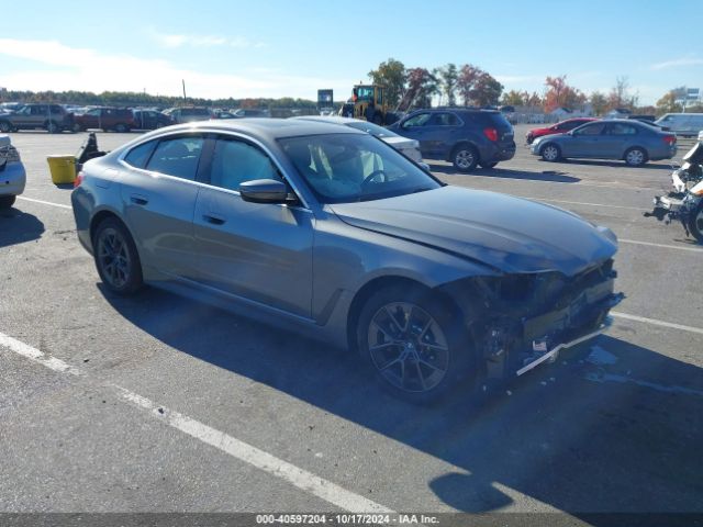 BMW I4 Xdrive40 2024 WBY83FB00RFR75813 Image 1