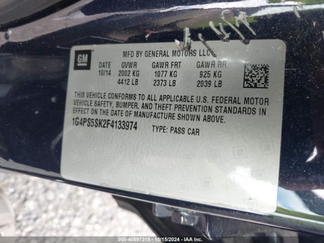 1G4PS5SK2F4133974 Buick Verano Leather Group