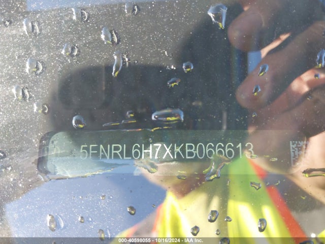 Honda Odyssey Ex-l 2019 5FNRL6H7XKB066613 Image 9