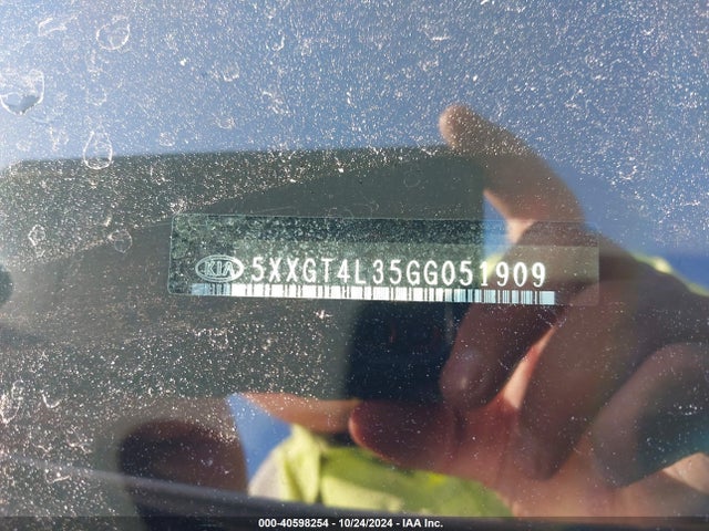 KIA Optima Lx 2016 5XXGT4L35GG051909 Image 9
