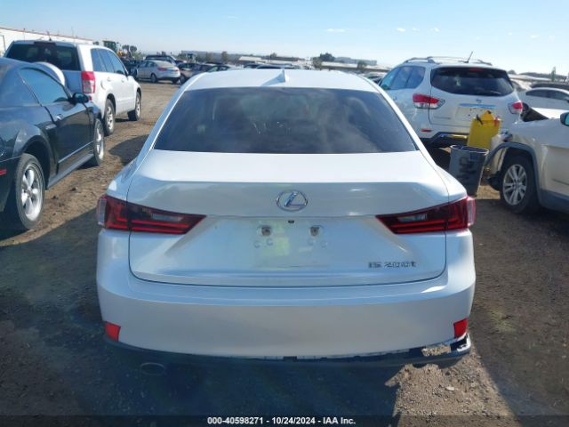 JTHBA1D24G5004989 Lexus IS 200T