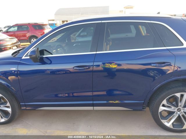 WA1EECF31M1118191 Audi Q3 Premium Plus 45 Tfsi S Line Quattro Tiptronic