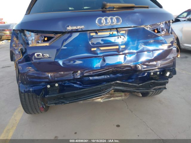 WA1EECF31M1118191 Audi Q3 Premium Plus 45 Tfsi S Line Quattro Tiptronic