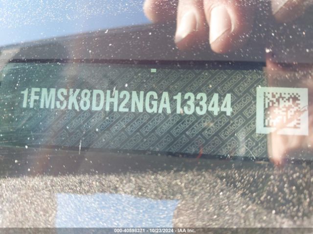 1FMSK8DH2NGA13344 Ford EXPLORER XLT