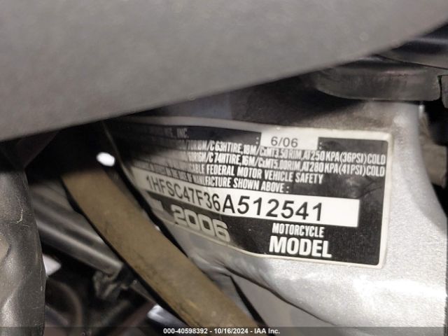 2006 HONDA GL1800 1HFSC47F36A512541 Photo 9