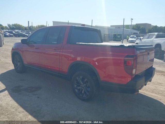 5FPYK3F12MB015919 Honda Ridgeline Awd Sport