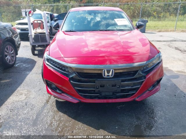 1HGCV3F26NA025786 Honda Accord Hybrid Sport