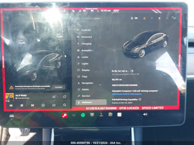 2019 TESLA MODEL 3 5YJ3E1EA3KF300688 Photo 6