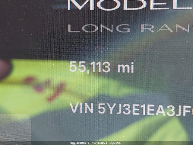 5YJ3E1EA3JF049721 Tesla Model 3 Long Range/mid Range