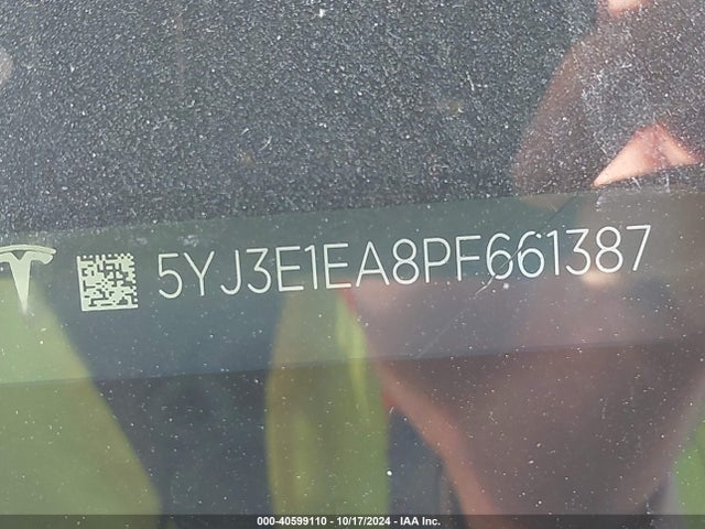 2023 TESLA MODEL 3 5YJ3E1EA8PF661387 Photo 8