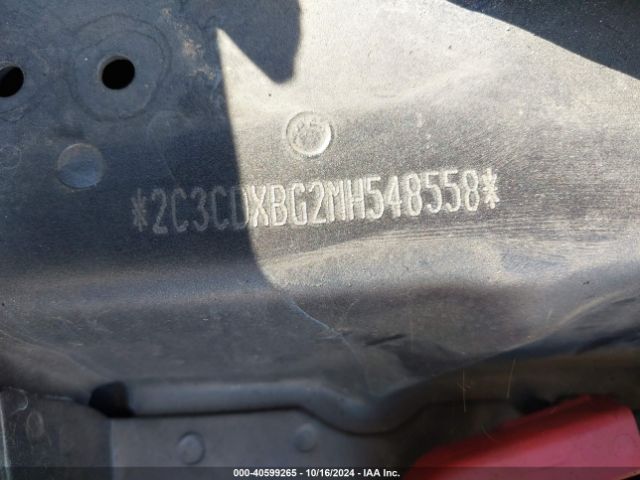 2C3CDXBG2MH548558 Dodge Charger Sxt Rwd