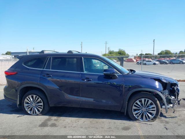 5TDFZRAH0LS011560 Toyota Highlander Platinum