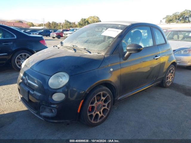 2012 FIAT 500 3C3CFFBR4CT115593 Photo 1